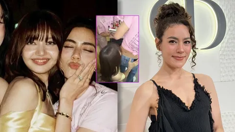 “คิมเบอร์ลี่”ปาร์ตี้งานแต่ง “ณเดชน์-ญาญ่า”จัดเต็มจนภาพตัด ช็อก “ลิซ่า” เซ็นลายเซ็นพร้อมจุ๊บเอว