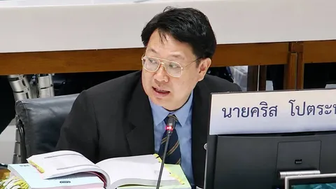 เดือดกลาง กมธ.งบประมาณ  “คริส” เปิดปมซองกรมที่ดิน แฉยังมีปัญหา ใครจ่ายเป็นซองก็ได้รับบริการก่อน 