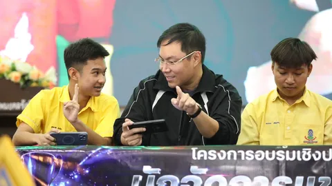 "อัครนันท์" ลงสนามโชว์สเต็ป ROV ดันขยายผลอีสปอร์ตทั่วประเทศ