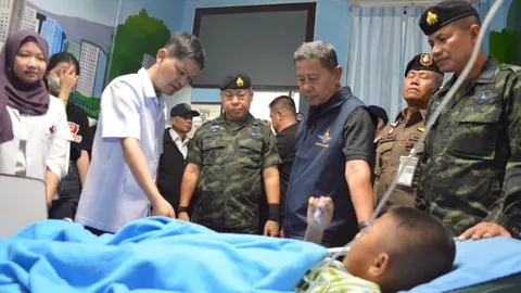 รมว.กลาโหม ลั่นยอมรับไม่ได้ลอบยิงจุดตรวจ สั่งใช้ทุกวิธีล่าคนร้ายมาลงโทษ