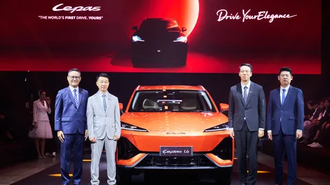 LEPAS เปิดตัวในไทยอย่างเป็นทางการ พร้อมเผยโฉมรถยนต์ไฟฟ้า LEPAS L6 EV 