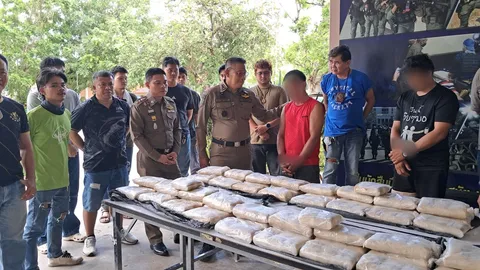 ตำรวจสืบภาค 3 ตามรวบ 2 ผู้ต้องหาเครือข่ายค้ายาเสพติด ยึดของกลางยาบ้า 6.3 แสนเม็ด