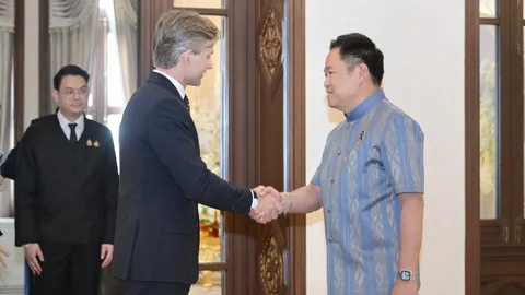 “อนุทิน” ต้อนรับ รมว.กต.ลิทัวเนีย เยือนไทยในรอบ 22 ปี จับมือขยายการค้า-การลงทุน