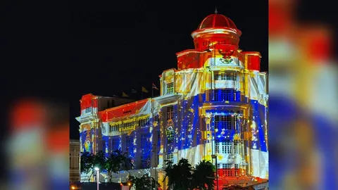 ชวนชม Immersive Art ตระการตา สว่างไสวบนอาคารสถิตไทยชโย เฉลิมพระเกียรติ 28 ก.ค. นี้