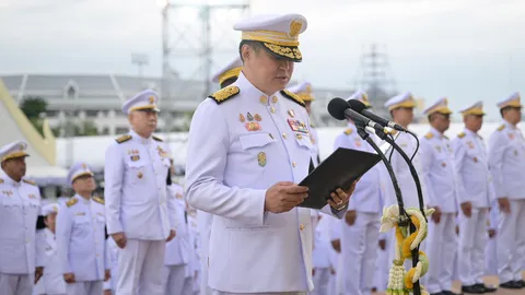 นายกรัฐมนตรี เป็นประธานในพิธีถวายสัตย์ปฏิญาณ เป็นข้าราชการที่ดีและพลังของแผ่นดิน 