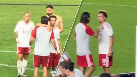 เกิดอะไรขึ้น? 2 แข้งลิเวอร์พูล “โจนส์” มีปากเสียง “โซโบสไล” หลังเกมอุ่นเครื่อง (คลิป)