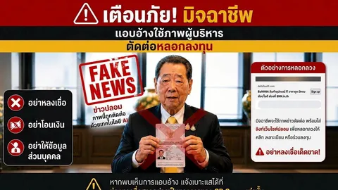 ซีพีเตือนภัย! มิจฉาชีพแอบอ้าง "เจ้าสัวธนินท์" ใช้ AI ปลอมภาพและวิดีโอหลอกลงทุน