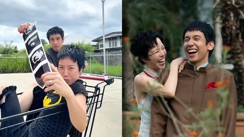 "พลอย หอวัง-เต Three Man Down" ประกาศข่าวดีกำลังจะมีเบบี๋ "คริส หอวัง" ได้เป็นคุณป้าแล้ว