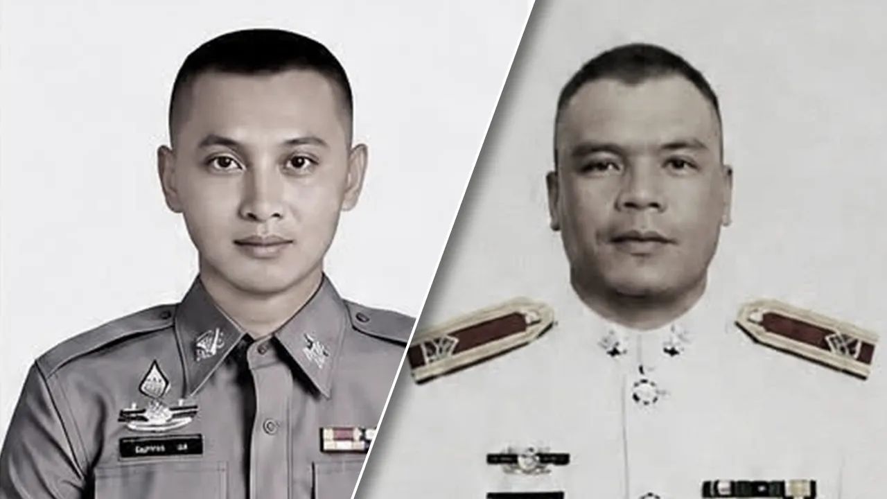 อาลัย 2 ตำรวจกล้า สภ.ตากใบ "จ.ส.ต.ฮัมราน - ด.ต.วิทยา" เสียชีวิตขณะปฏิบัติหน้าที่