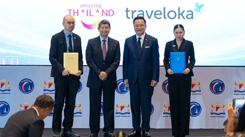 ททท. จับมือ TransNusa และ Traveloka ดันนักท่องเที่ยวอินโดนีเซีย ปี 2569