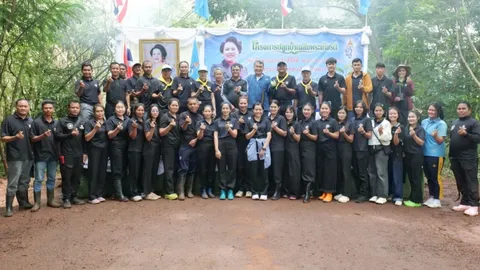 “ผู้ว่ากาญจน์” รวมพลังเครือข่าย “คนจงรักภักดี” ปลูกป่าถวาย “สมเด็จพระพันปีหลวง”