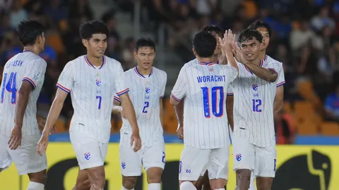 ที่ 1 คาดไม่ถึง เปิด 5 นักเตะทีมชาติไทยวิ่งเยอะสุด เกมชนะฟิลิปปินส์ อาเซียนคัพ 2026 นัด 3