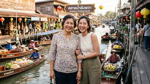 พาแม่เที่ยวเมืองรองใกล้กรุงเทพฯ 2 วัน 1 คืน ชิลๆ งบไม่แรง สุขเต็มร้อย