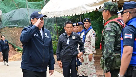 มท.2 ลงพื้นที่ชายแดนสุรินทร์ สั่ง กฟภ. เร่งขยายเขตไฟฟ้า “ปราสาทตาควาย-เนิน 350”