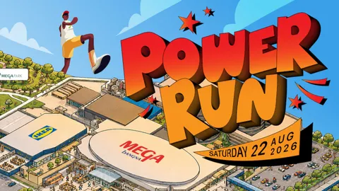 งานวิ่ง "POWER RUN" ครั้งแรกในไทย  ชวนสายแอคทีฟร่วมวิ่ง 22 ส.ค. 69 ที่เมกาบางนา