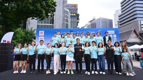 กทม. ผนึกกำลัง เดอะมอลล์ และภาคีเครือข่าย จัดกิจกรรม “EM-ROBIC DANCE FOR MOM @BENCHASIRI PARK” 