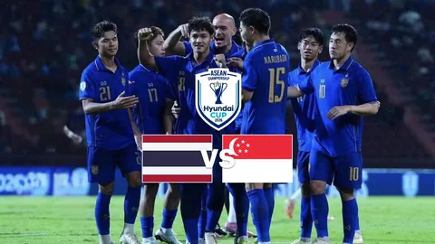 LIVE ดูบอลสด ทีมชาติไทย พบ สิงคโปร์ บอลไทยวันนี้ (18 ส.ค.) 20.00 น. อาเซียน คัพ 2026 รอบรอง นัด 2