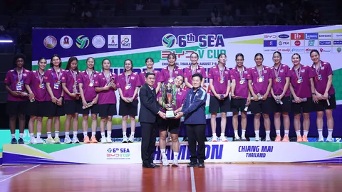 สาวไทยเหมา 4 สรุปรางวัลยอดเยี่ยม หลังวอลเลย์บอลหญิงไทยคว้าแชมป์ SEA V Cup 2026 เลก 2