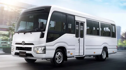 ราคาน่ารัก เปลี่ยนเครื่อง เปลี่ยนเกียร์ ใหม่เอี่ยม Toyota COASTER (MY2026) ขวัญใจสาย บขส 