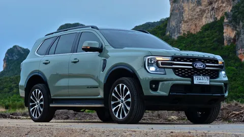 ยืนหนึ่งเรื่องช่วงล่างและแรงบิด!  ทดสอบ Ford Everest Platinum 3.0L Turbo V6 4WD 10 AT