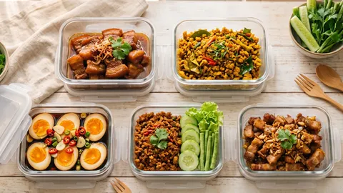 แจกสูตร 5 เมนูประหยัด ทำง่าย วัตถุดิบน้อย อร่อยเก็บได้นานหลายวัน