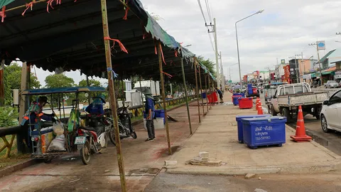 อุกอาจตลาดนัด สาดกระสุนเจ็บ 6 นายกฯ ช็อกอีก!