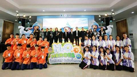 กรมชลฯ สานต่อ “H2O HEROES ปี 2” ปั้นเยาวชนรับมือน้ำหลาก ตระหนักรู้ความสำคัญการบริหารจัดการน้ำ