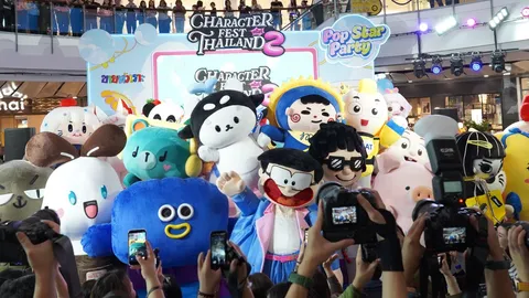 ส่องไฮไลต์ Character Fest Thailand 2026 ขน 38 คาแรกเตอร์บุก CTW ธีม Pop Star Party