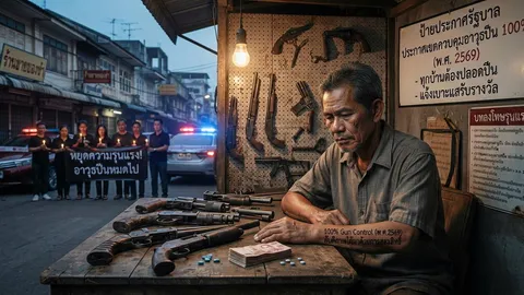 ไทยแชมป์ครองปืน แผลเรื้อรังปืนเถื่อน