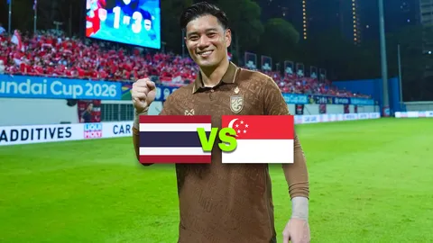 มาแล้ว 11 ตัวจริง “ทีมชาติไทย” VS “สิงคโปร์” อาเซียน คัพ 2026 รอบรองฯ นัด 2
