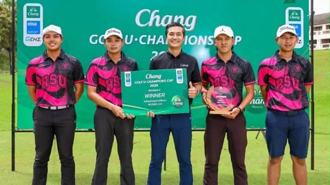 "ม.รังสิต"-มจพ." แชมป์ดิวิชั่น 1-2 กอล์ฟอุดมศึกษา "ช้าง กอล์ฟ ยู-แชมเปี้ยนส์ คัพ 2026"