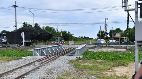 คมนาคมลุยสร้างทางรถไฟสายใหม่ สุพรรณบุรี-บ้านภาชี หนุนขนส่งสินค้าไม่ผ่าน กทม.