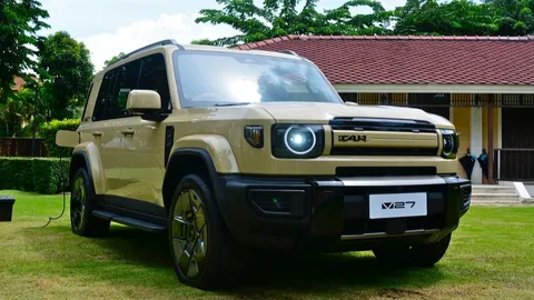Chery Q สีใหม่ เผยโฉม iCAUR V27 REEV ในงาน BIG Motor Sale 2026