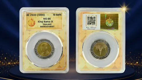 เฉลยที่มาความแพง เหรียญ 10 บาท ปี 2533 จบประมูล 2.54 ล้าน เช็กวันประมูลรอบถัดไป