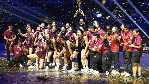 ได้ไปโอลิมปิกครั้งแรก เปิดยอดเงินอัดฉีดรัฐบาล หลังวอลเลย์บอลหญิงไทย คว้าแชมป์เอเชีย 2026
