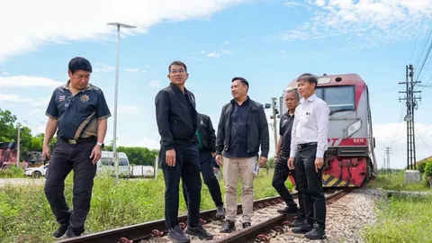 รฟท. เล็งผุด CY บางกล่ำ รับรถไฟทางคู่สายใต้ พลิกโฉมโลจิสติกส์ เชื่อมส่งออกปาดังเบซาร์