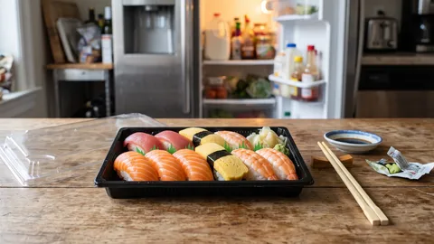 ซูชิซื้อกลับบ้านเก็บได้นานแค่ไหน? เช็กลิสต์วิธีเก็บให้ปลอดภัย ไม่เสี่ยงท้องเสีย