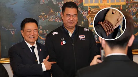 ”โค้ชอ๊อต” เผยพก “ประคำไม้ศักดิ์สิทธิ์” มูวันชิงแชมป์วอลเลย์หญิง อธิษฐานถึง “พระนเรศ-เจ้าตาก”