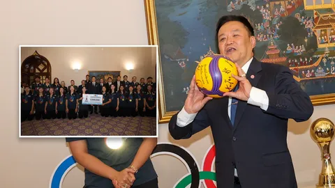 "อนุทิน" ยิงมุก ขอบคุณ "วอลเลย์บอลหญิงไทย" ช่วยให้ไม่มีใครด่ารัฐบาล