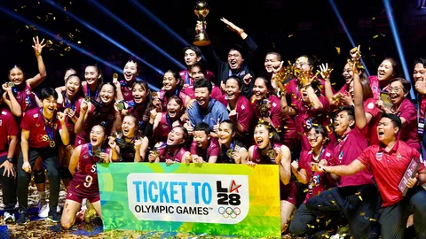 สุดจริง "ยอดโค้ชระดับโลก" ชื่นชมวอลเลย์บอลหญิงไทย หลังคว้าแชมป์เอเชีย ไปโอลิมปิกหนแรก
