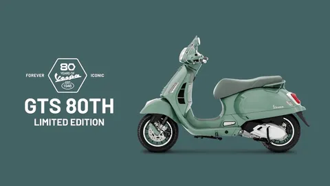 ครบรอบ 80 ปี VESPA เปิดตัวจักรยานยนต์รุ่นพิเศษ 80TH Limited Edition และ Special Edition  