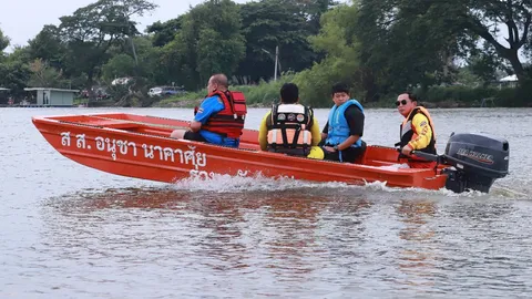 ชื่นชมจิตอาสา “อนุชา” ร่วมอบรมขับขี่เรือกู้ภัยและช่วยชีวิตทางน้ำ มุ่งลดการสูญเสีย