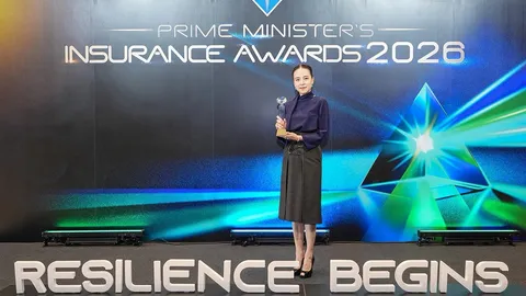 เมืองไทยประกันภัย คว้ารางวัลบริหารงานดีเด่น