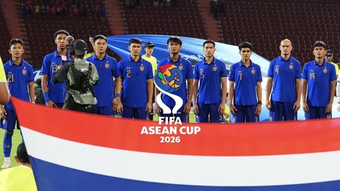 "ฟีฟ่า" ส่งหนังสือ คอนเฟิร์ม โปรแกรม "FIFA ASEAN CUP 2026" แบ่ง 2 ดิวิชั่น โปรแกรม "ทีมชาติไทย"