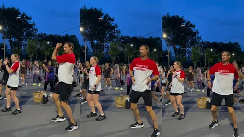 “ฮูเปีย” อดีตกองหลังพันธุ์ดุ โชว์สเตปแอโรบิกสวนลุมฯ ก่อนร่วม KOP RUN กับเดอะค็อปไทย