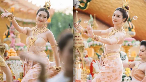 แพนเค้ก จัดเต็มพลังศรัทธา รำบวงสรวงพญานาค นครพนม 