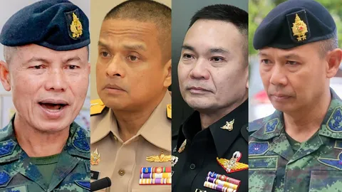 โปรดเกล้าฯ โผทหาร ผบ.ทบ. จัดทัพ 5 เสือใหม่ “พล.ร.อ.นเรศ” ผบ.ทร. “พล.ต.ชาคริต” มทภ.4
