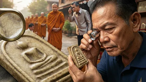 พระแท้ระวังทุกย่างก้าว พระปลอม! ก้าวสติหลุด
