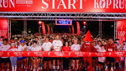 “KOP RUN Bangkok 2026” ปลุกพลัง The Kop แน่นสนามราชมังฯ! สมการรอคอย 7 ปี