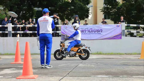 ไทยฮอนด้า ผนึก TAIA  เสนอแนวคิดเพิ่ม "สถานีเบรก" เพื่อท้องถนนที่ปลอดภัย